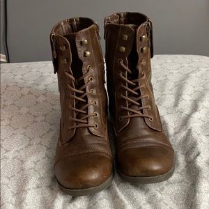 Guess combat boots